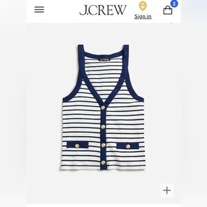 NWT Medion vintage ribbed vest